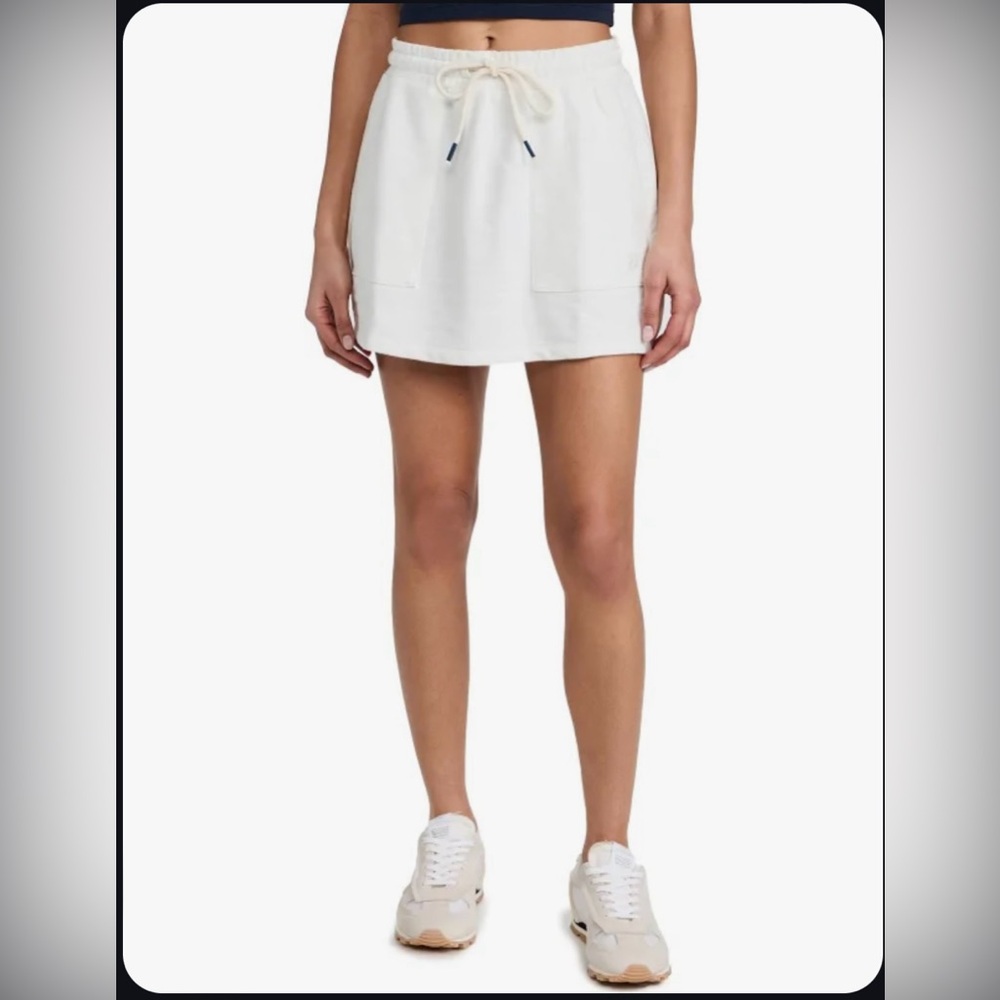 Madewell French Terry mini skirt